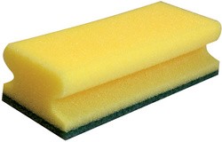 HYGOCLEAN Reinigungsschwamm CLASSIC, 95 x 70 mm, gelb