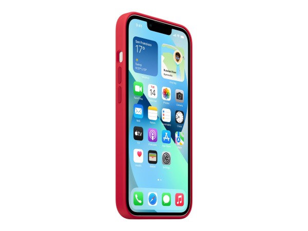 APPLE APPLE iPhone 13 Silicone Case with MagSafe  (PRODUCT)RED