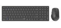 HAMA HAMA 9700M Desktop Set DE-Layout, dunkelgrau