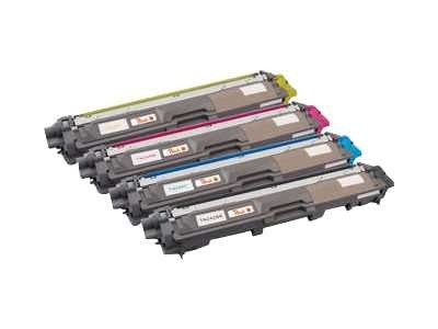 PEACH Combi Pack 5er Pack Schwarz, Gelb, Cyan, Magenta wiederaufbereitet To PT655