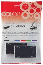 COLOP Ersatzstempelkissen E/Q17, schwarz, Doppelpack