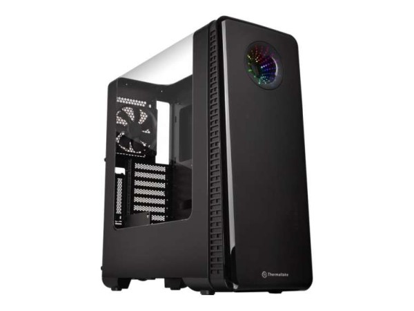 THERMALTAKE View 28 RGB (gebogenes Fenster) Midi Tower Gehaeuse schwarz Fro CA-1H2-00M1WN-00