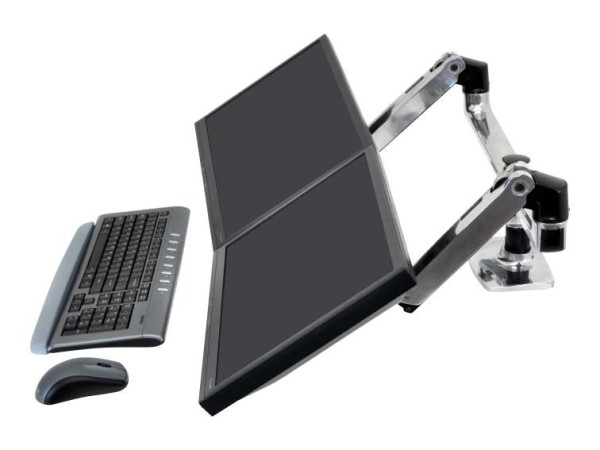 ERGOTRON LX Dual Side-by-Side Arm black 45-245-026