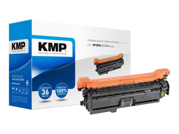 KMP H T168 Gelb Tonerpatrone 1232,0009