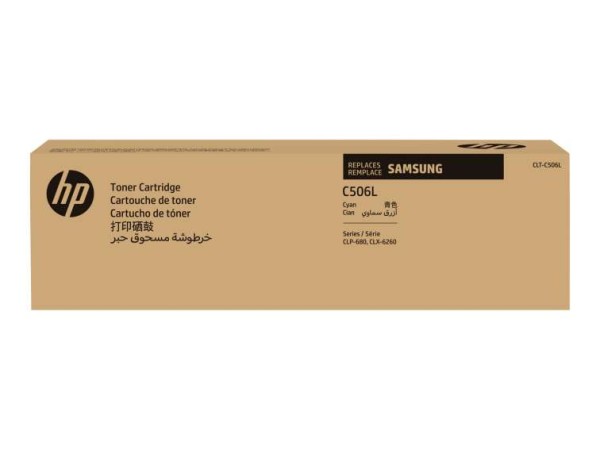 SAMSUNG CLT C506L Cyan Tonerpatrone (SU038A) SU038A