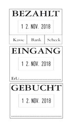 COLOP Datumstempel 04060 L1 "EINGANG", mit Textplatte