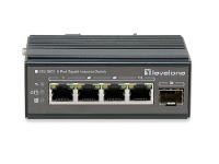 LEVELONE LEVELONE Switch 5Port Gigabit PoE DIN-Rail,-30°C to 65°C