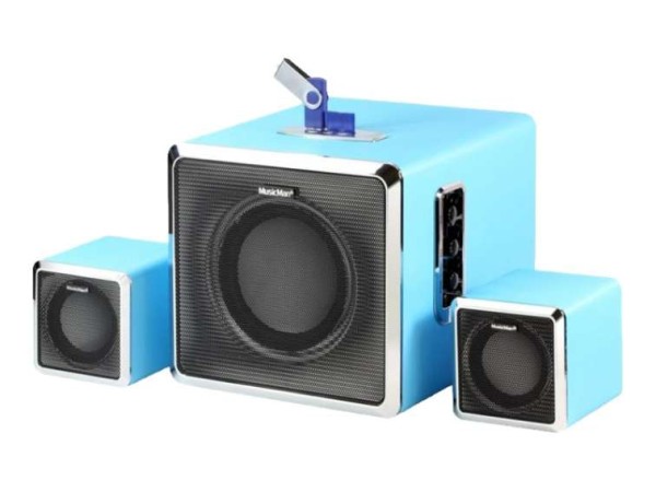TECHNAXX MUSICMAN BT-X3 2.1 Soundstation blau 4159