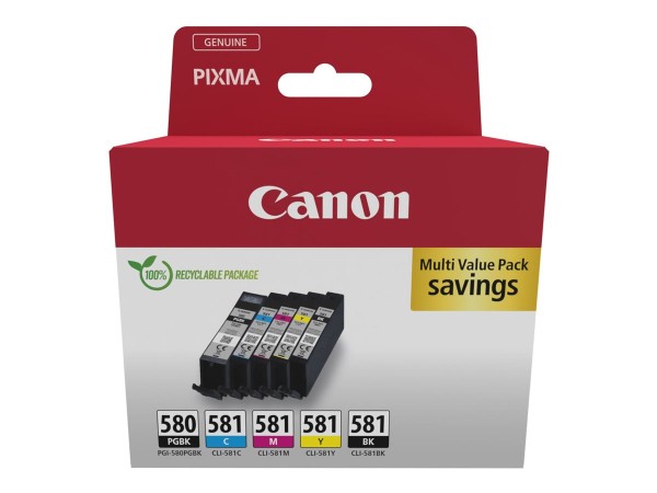 CANON Ink/PGI-580/CLI-581 PGBK/C/M/Y/BK 2078C008