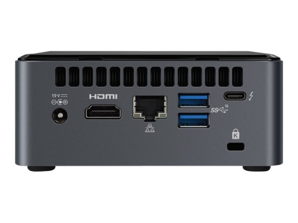 INTEL INTEL NUC Barebone BXNUC10I5FNHN2 Core i5-10210U 2x DDR4 SO-Dimm max. 64GB 1x M.2 22x42/80 EU Cord