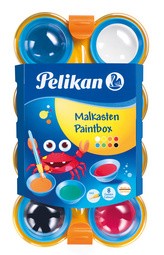 Pelikan Kinder-Malkasten, 8 Farben