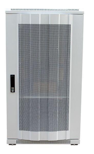 ALLNET ALLNET 19""Schrank, 22HE, B600/T1000mm, perforierte Blechtüren, Lichtgrau, SNB-Serie,