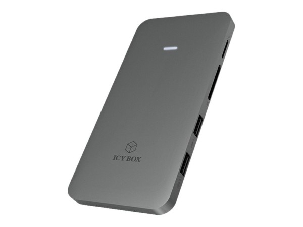 RAIDSONIC Dockingstation IcyBox USB TypeC mit intregr.NVMe Einbauscha. rebu IB-DK2107M-C