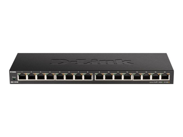 D-LINK 16-Port Unmanaged Gigabit Ethernet Switch DGS-1016S/E