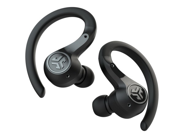 JLAB JLAB Epic Air Sport ANC True Wireless Schwarz - On-Ear-Kopfhörer (28 Stunden Akkulaufzeit, eingebaut