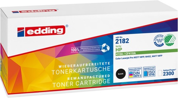 EDDING EDDING Toner 18-2182 wie HP CF410A schwarz (18-2182)