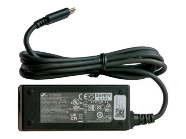 ZEBRA POWER SUPPLY FOR ET8X USB-C DC CONNECTOR. AC INPUT 100-240V. OUTPUT 1 PWR-BGA15V45W-UC2-WW