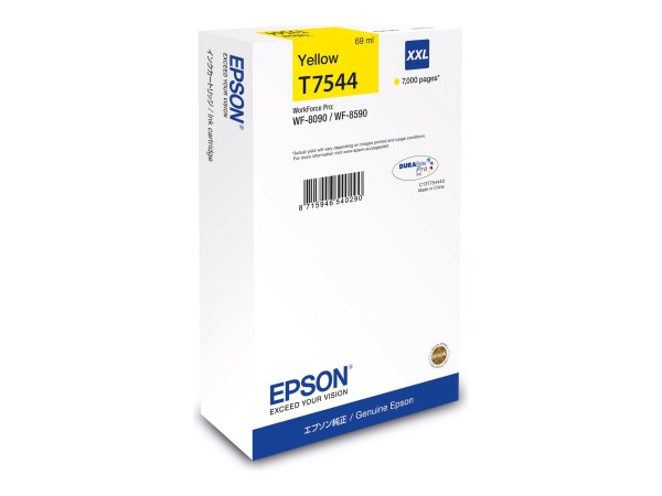 EPSON WF-8090/WF-8590 Ink Gelb XXL C13T75444N