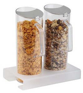 APS Cerealien-Bar, 2 x 1,5 Liter, Ständerhöhe 80 mm