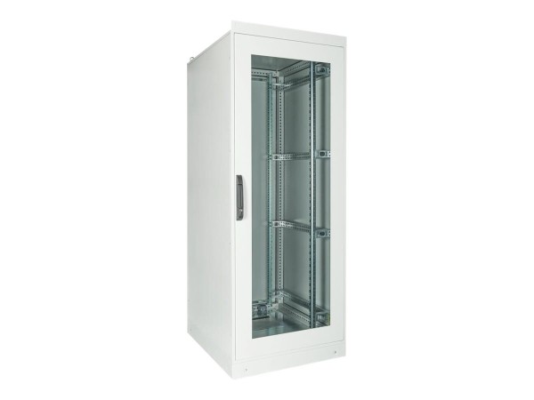 DIGITUS 42HE Netzwerkschrank Indoor IP55 2100x800x1200mm Hartglastur inkl. DN-19-42U-I-8-12-1