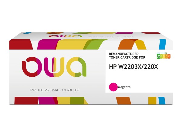 ARMOR ARMOR OWA Toner kompatibel zu HP W2203X / 220X magenta (5.500 S.)