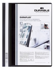 DURABLE Schnellhefter DURAPLUS, DIN A4, rot, überbreit