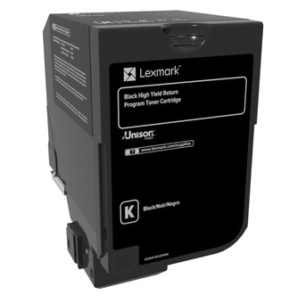 Lexmark Schwarz - Tonereinheit Original, Refill - Schwarz - 8.000 Seiten