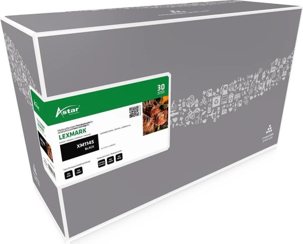 ASTAR ASTAR Lexmark LVP M1145 Toner black 16K 24B6035 (AS20166)