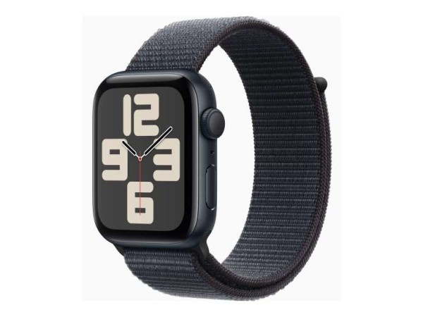 APPLE Watch SE GPS 44mm Midnight Aluminium Case with Ink Sport Loop MXEP3QF/A