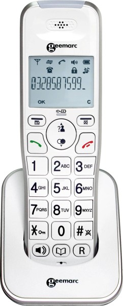 GEEMARC GEEMARC AMPLIDECT 295 AD Schnurloses Seniorentelefon
