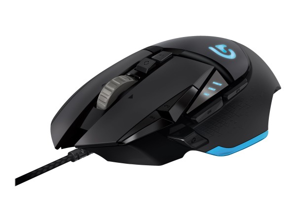 LOGITECH LOGITECH Proteus Core G502 - Maus - optisch - 11 Tasten - kabelgebunden - USB