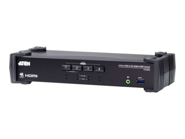 ATEN CS1824 KVMP-Switch 4-fach, 4K HDMI, USB 3.0, Audio CS1824
