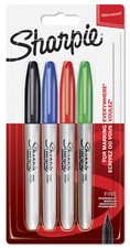 Sharpie Permanent-Marker FINE, 12er Blisterkarte