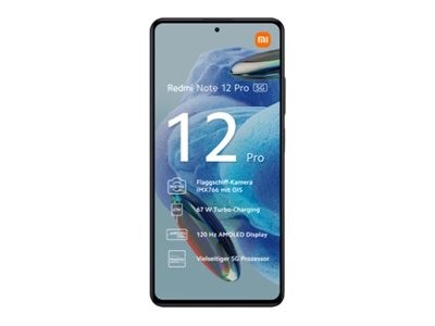 XIAOMI XIAOMI Redmi Note 12 Pro 5G 6GB+128GB schwarz o2