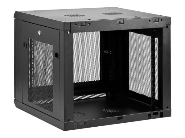 STARTECH.COM 9HE Wandmontage Server Rack - bis zu 53cm tief - Gehäuse mit S RK920WALM