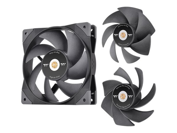 THERMALTAKE SWAFAN GT12 PC Cooling Fan TT Premium Edition (1er Pack) CL-F155-PL12BL-A