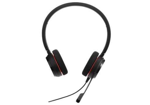 GN Netcom Evolve 20 MS stereo - Headset - Stereo 170 g - Schwarz