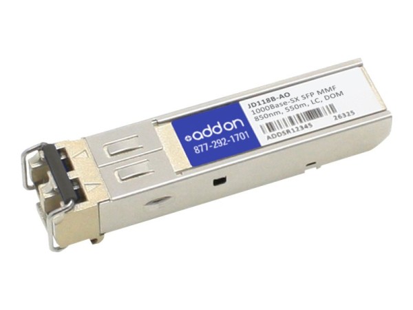 ADDON NETWORKS ADDON NETWORKS Addon HP JD118B Comp TAA SFP 1G SX 850n