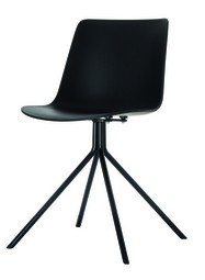 PAPERFLOW Besucherstuhl DN, 2er Set, schwarz