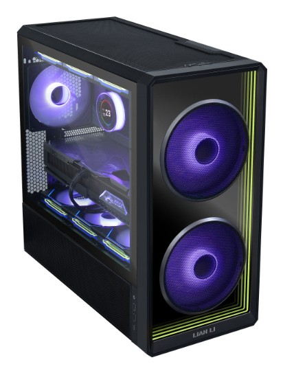 LIAN LI LANCOOL 217 INF PC-Gehäuse, Midi-Tower, Tempered Glass, RGB-Beleuch G99.LAN217INFX.00