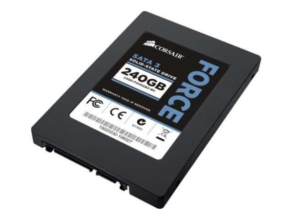 SSD 240GB Corsair Force Series 3 CSSD-F240GB3-BK
