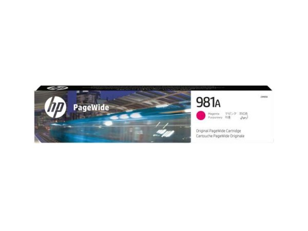 HP 981A Magenta PageWide Tintenpatrone J3M69A