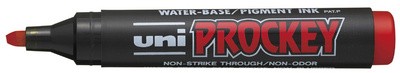 uni-ball Permanent-Marker PROCKEY (PM-126), rot