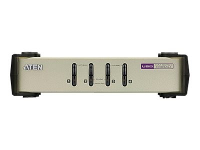 ATEN KVM Switch, 4-fach, CS84U, PS/2 oder USB CS84U