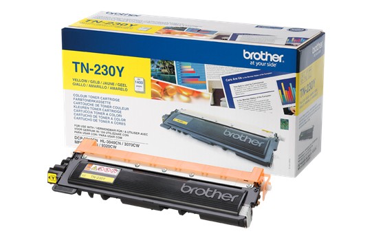 Brother TN230Y - Tonereinheit Original - Yellow - 1.400 Seiten