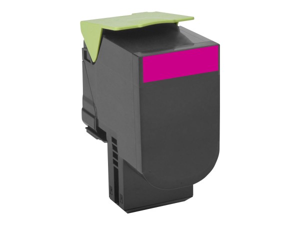 LEXMARK 802XM Besonders hohe Ergiebigkeit Magenta Tonerpatrone LCCP, LRP 80C2XM0