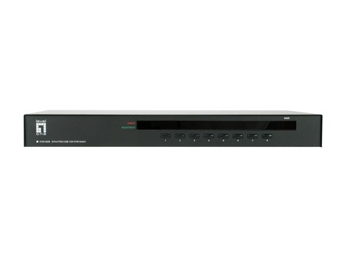 LEVELONE KVM-3208 8-Port PS/2-USB VGA KVM Switch KVM-3208