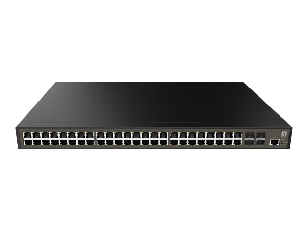 LEVELONE LEVELONE Switch 52x GE GEL-5271 48x Gigabit RJ45