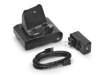 ZEBRA 1-Slot Docking Cradle - Drucker-Ladestation - Ausgangsbuchsen: 1 - Gr CRD-MPM-1SCHGUK1-01