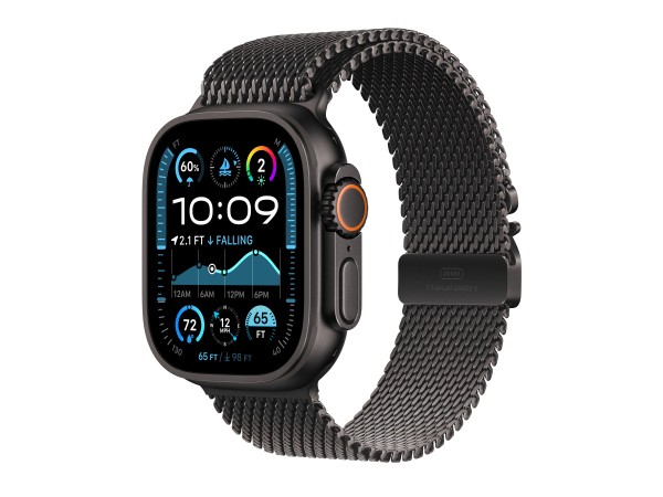 APPLE Watch Ultra 2 GPS + Cellular 49mm Black Titanium Case with Black Tita MX4W3FD/A